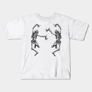 Dancing skeletons Kids T-Shirt